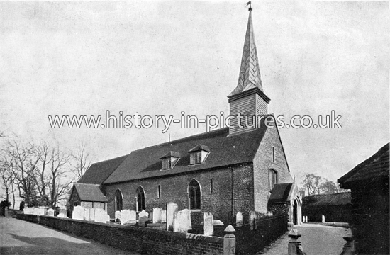St Martin's Church, Ongar, Essex. c.1905